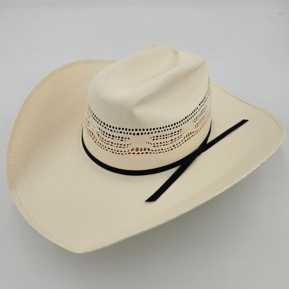 Chapeau Cowboy Stetson Ovale Long Marron - Taille 7 - Autoconforme, Doublé - Occasion